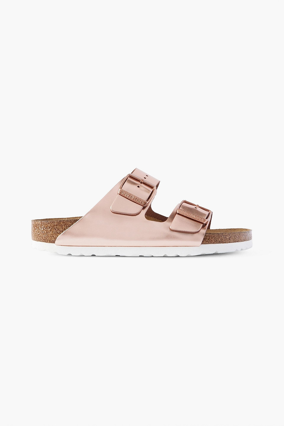 Birkenstock Women's Arizona Metallic Sandal In Copper In Copper
