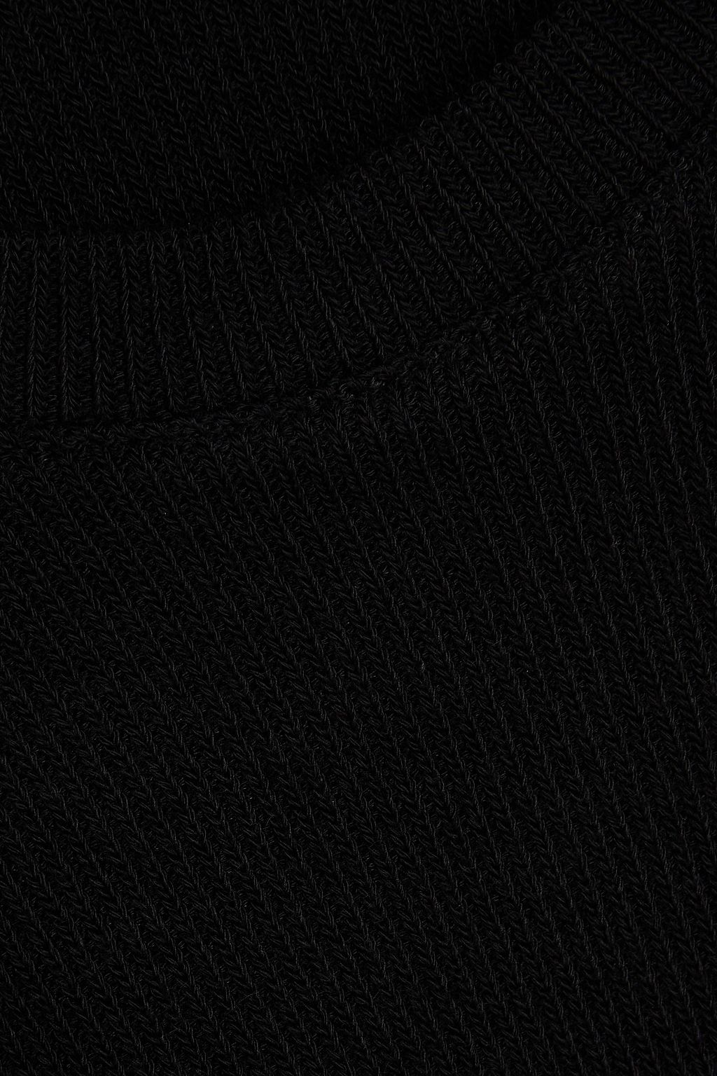 ENZA COSTA Ribbed jersey T-shirt