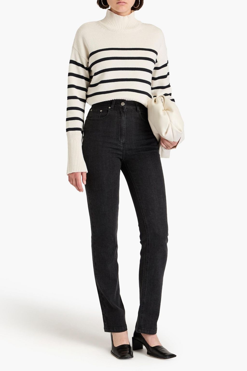REMAIN BIRGER CHRISTENSEN جينز بأرجل ضيقة وبخصر مرتفع