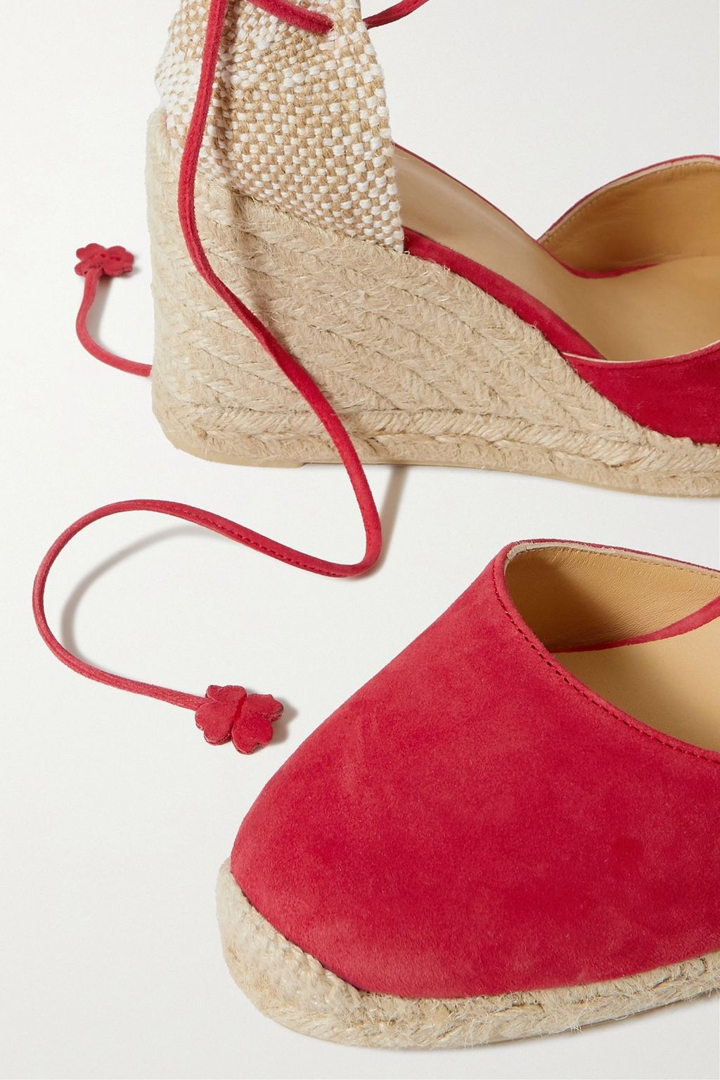CASTANER Carina 80 suede wedge espadrilles THE OUTNET
