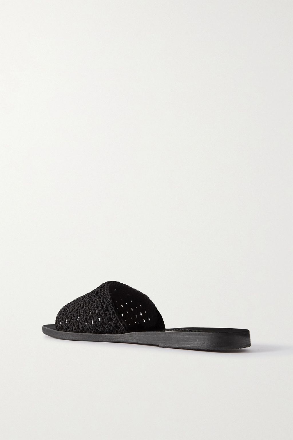 ANCIENT GREEK SANDALS حذاء سلايد Taygete بحبكة الكروشيه