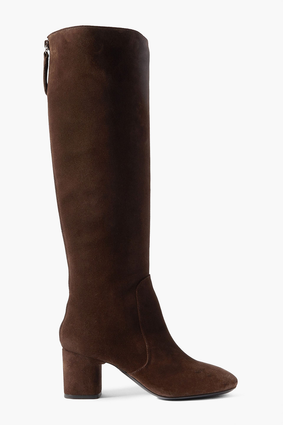 By Far Woman Boot Dark Brown Size 8 Leather In Dark Brown