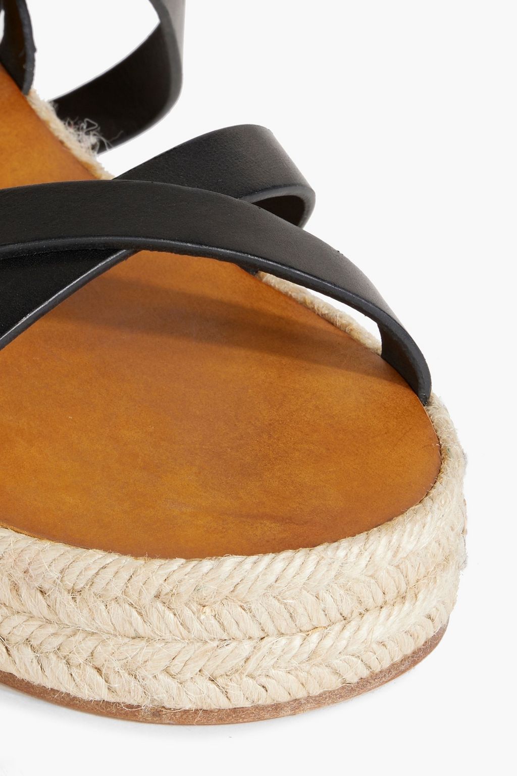 ISABEL MARANT Melyz leather espadrille sandals