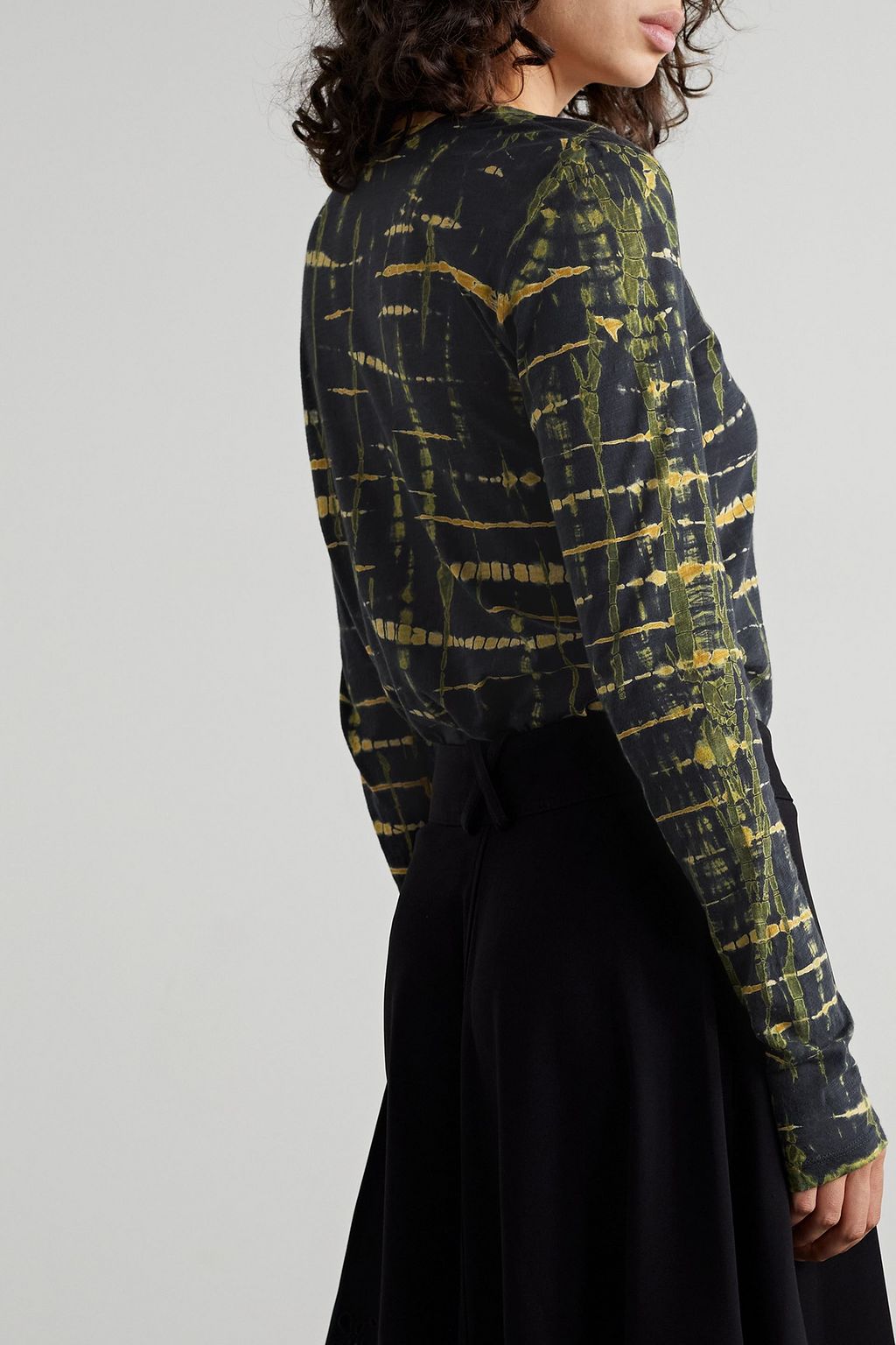 PROENZA SCHOULER Tie-dyed cotton-jersey T-shirt