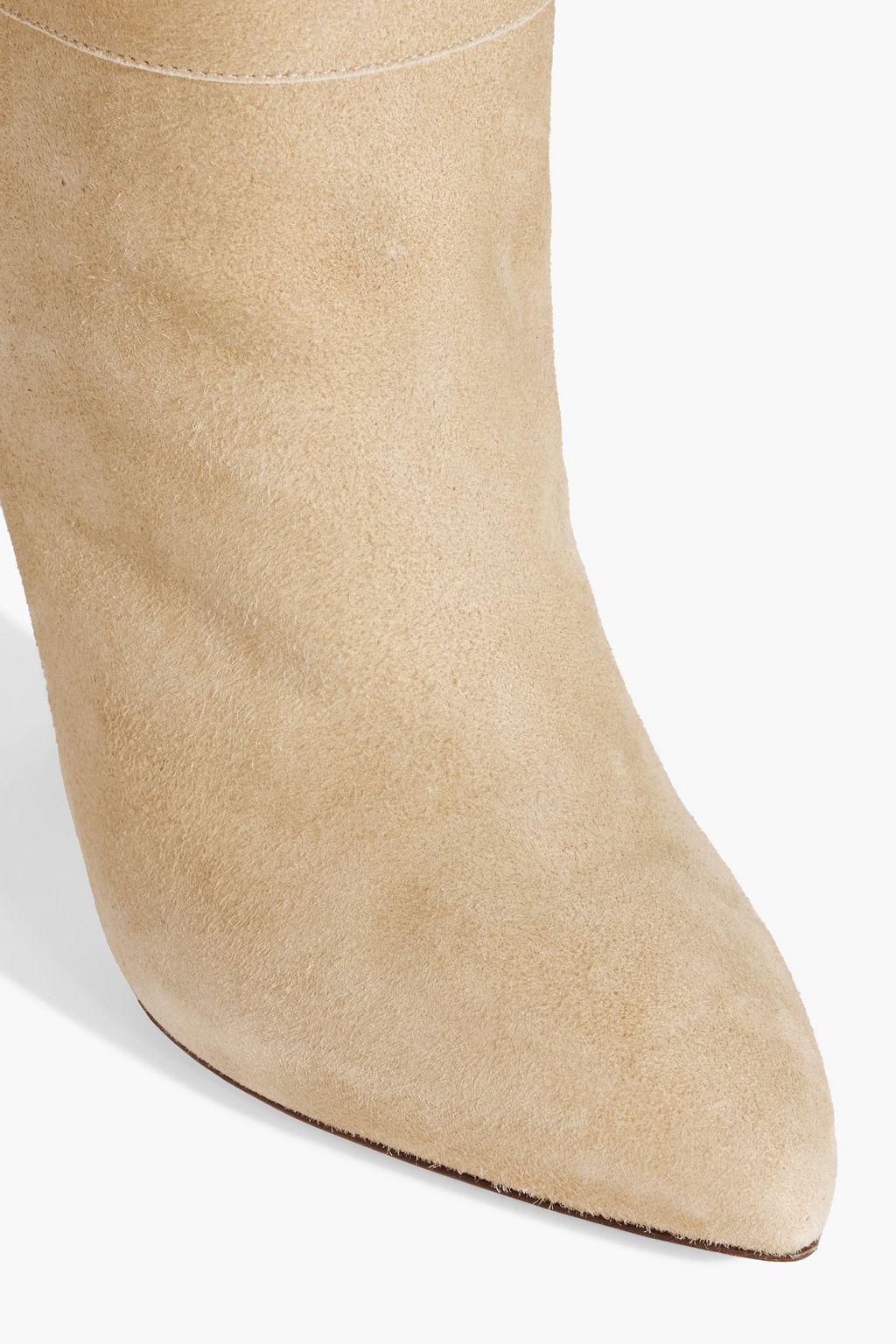 ISABEL MARANT Layo studded leather and suede ankle boots