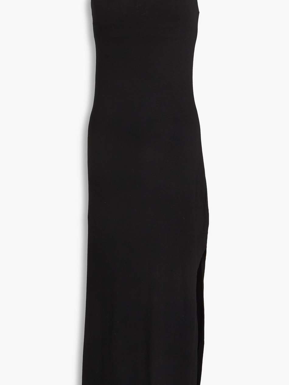 jersey midi slip dress