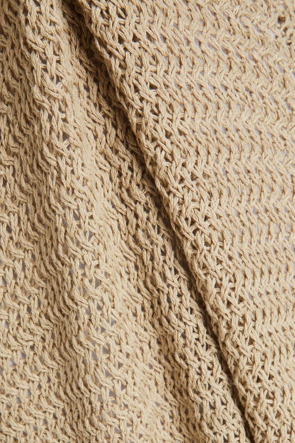 Enza Costa Linen Maxi Dress In Beige