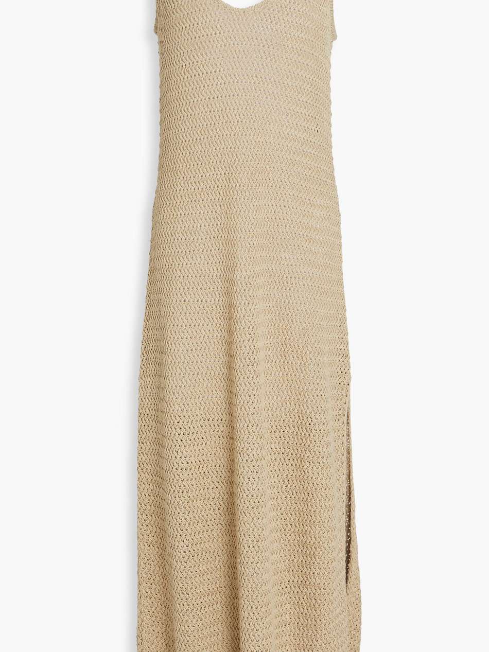 linen maxi dress