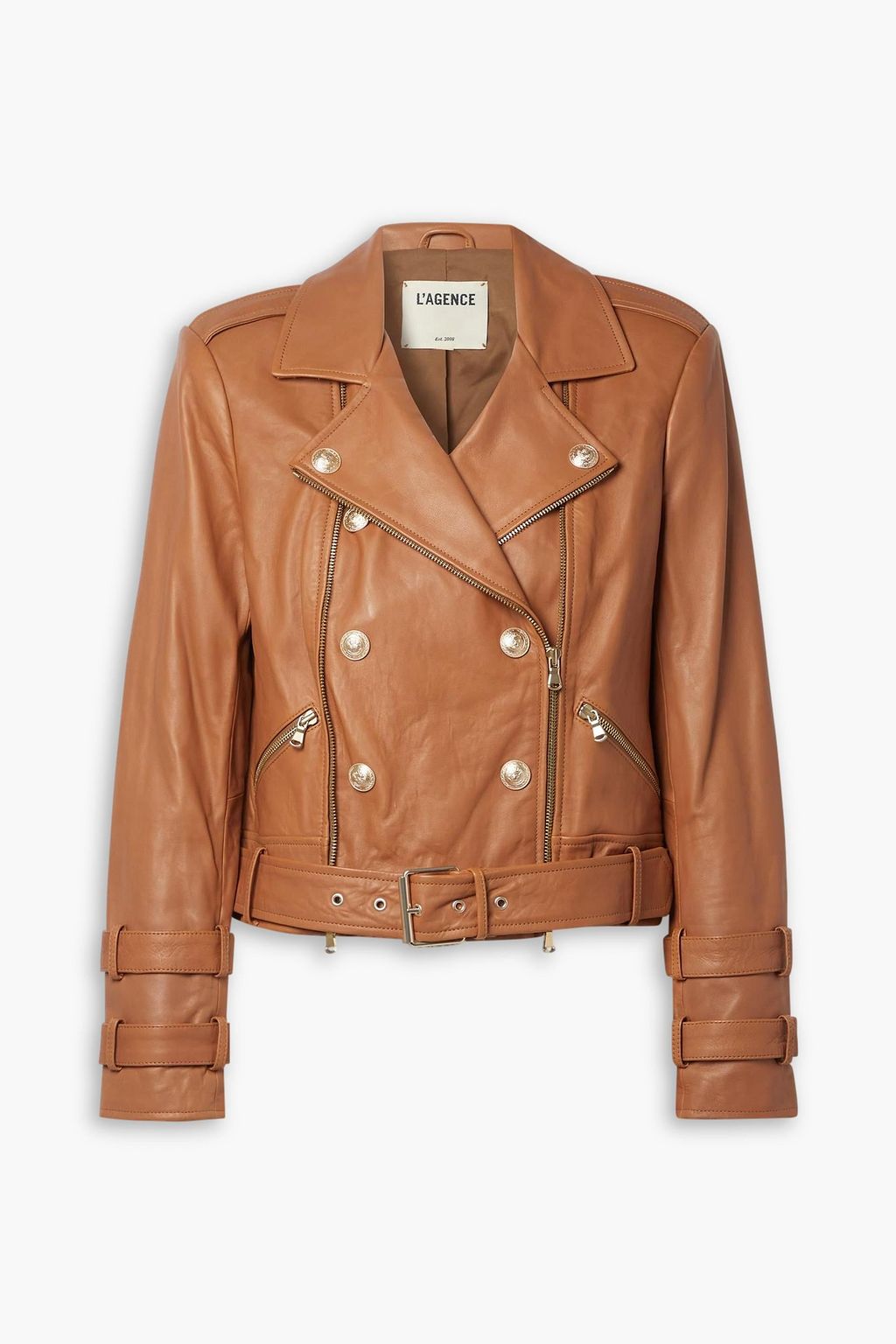Billie leather biker jacket shop