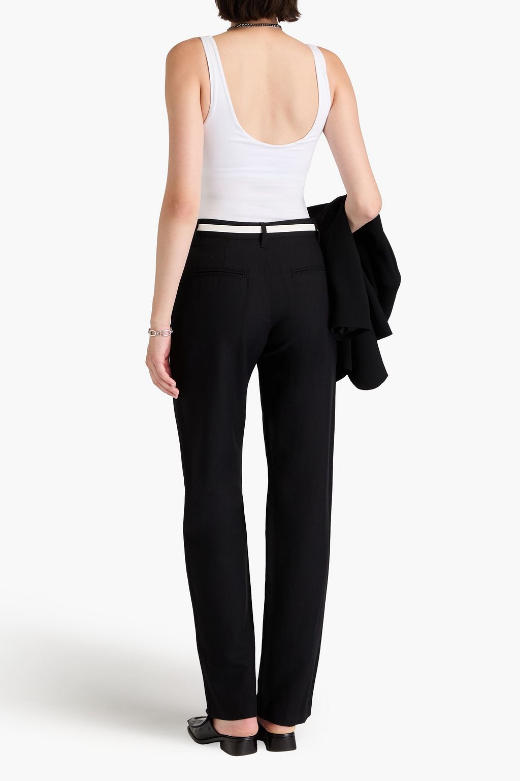 ENZA COSTA Stretch-jersey bodysuit