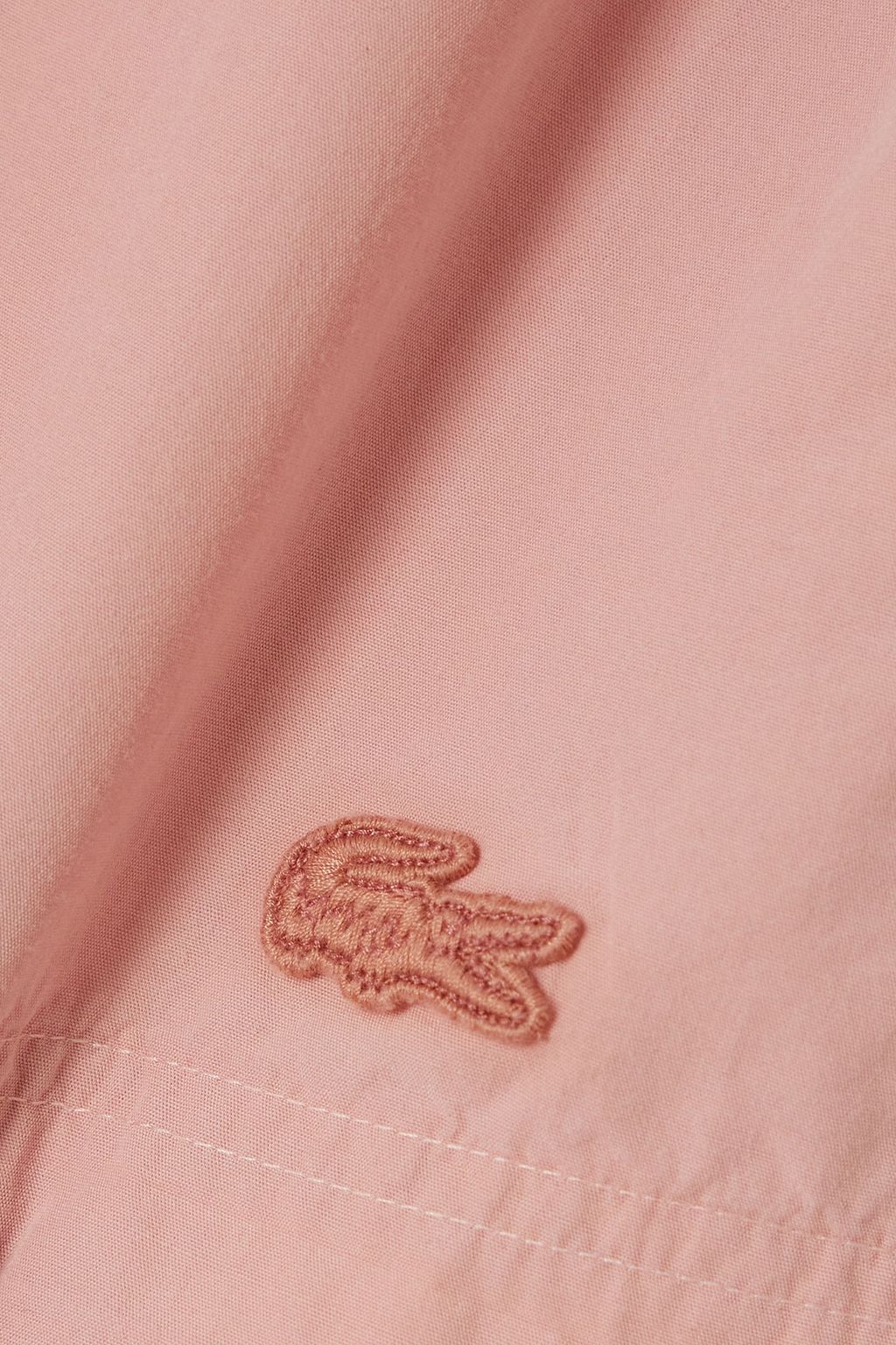 LACOSTE 아플리케 코튼 포플린 쇼츠