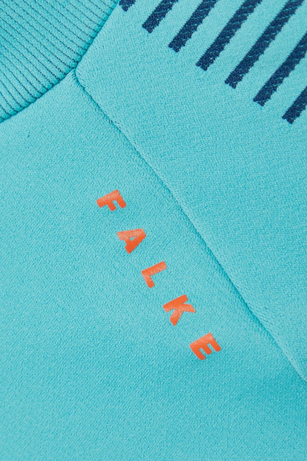 FALKE تي شيرت مخطّط من نسيج محبوك مطّاطي