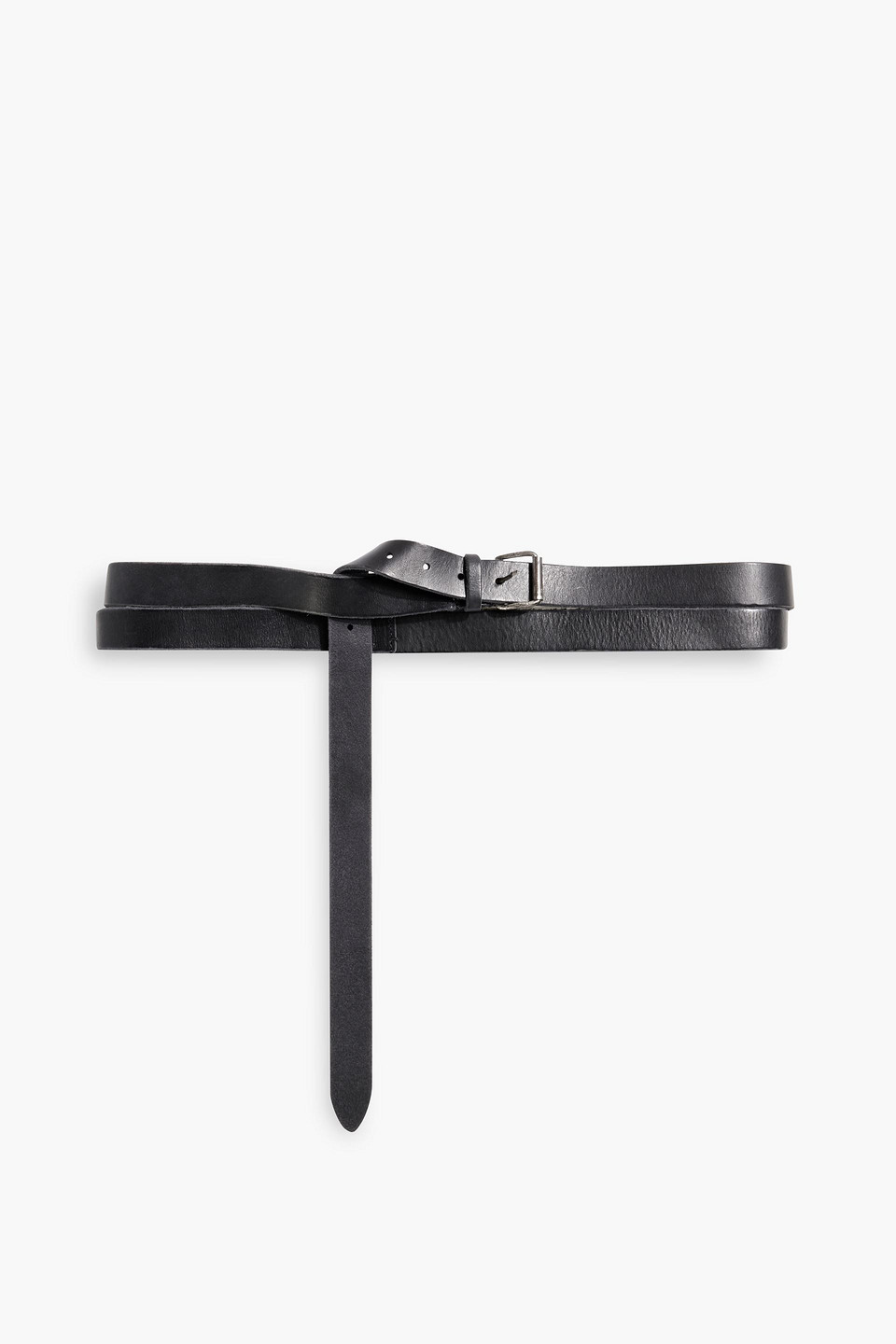 Isabel Marant Leather Belt In Black