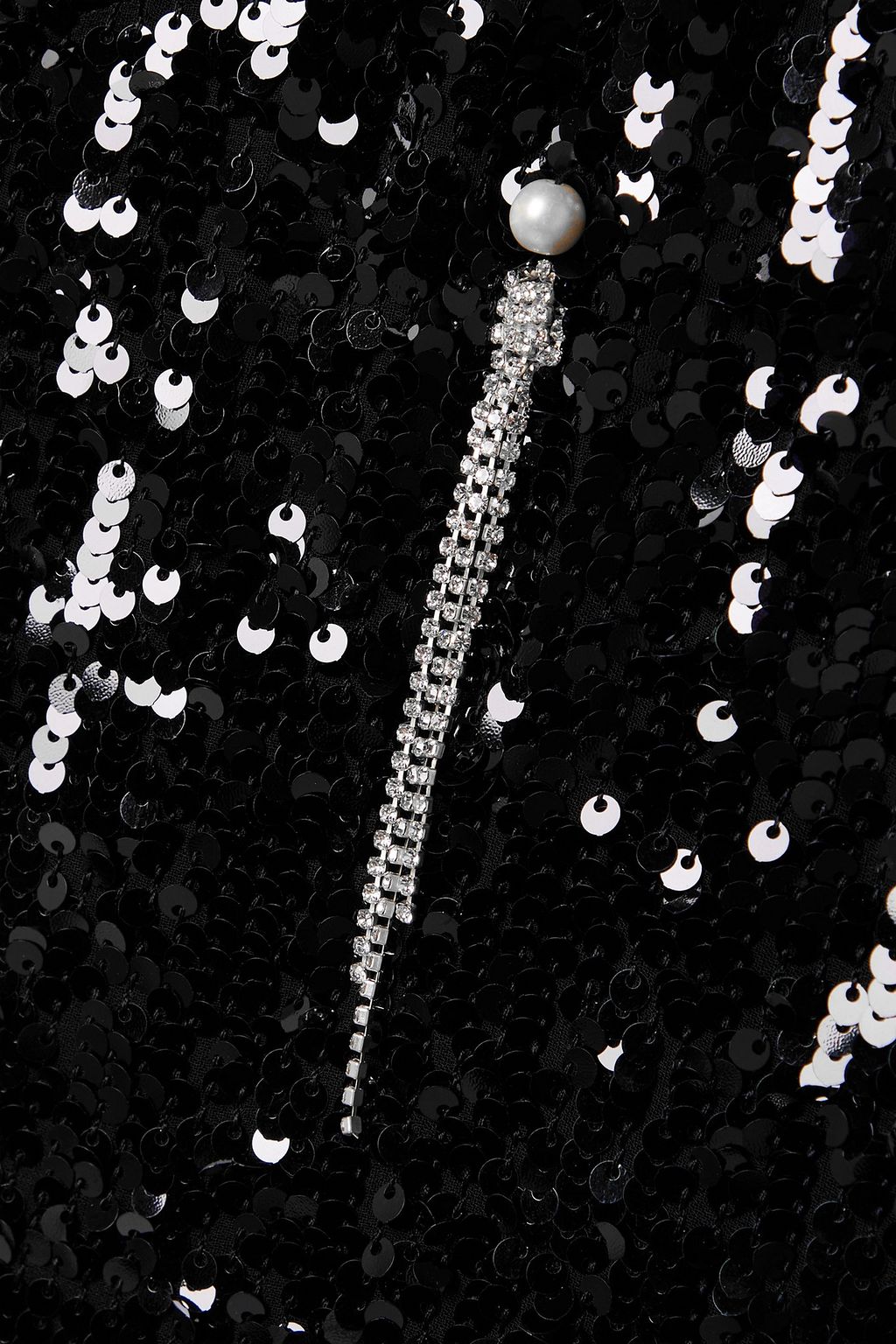 MARKARIAN Lavinia embellished sequined chiffon midi dress