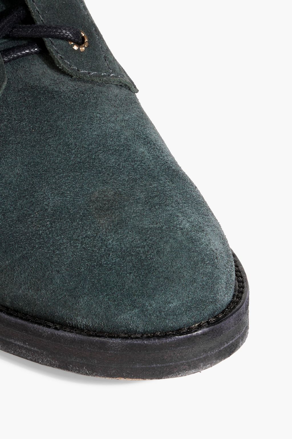 ISABEL MARANT Teylon studded suede combat boots