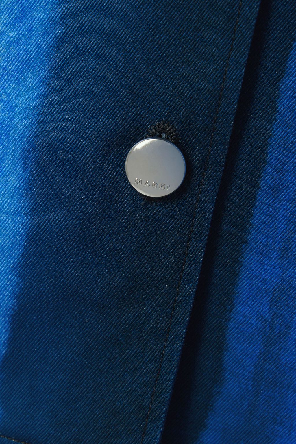MARNI Striped cotton-twill shirt