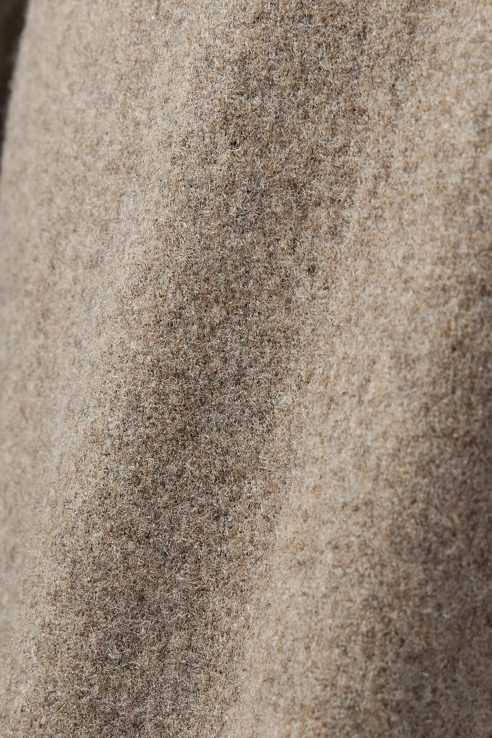 Michael Kors Haylee Wool-blend Flannel Flared Pants In Taupe