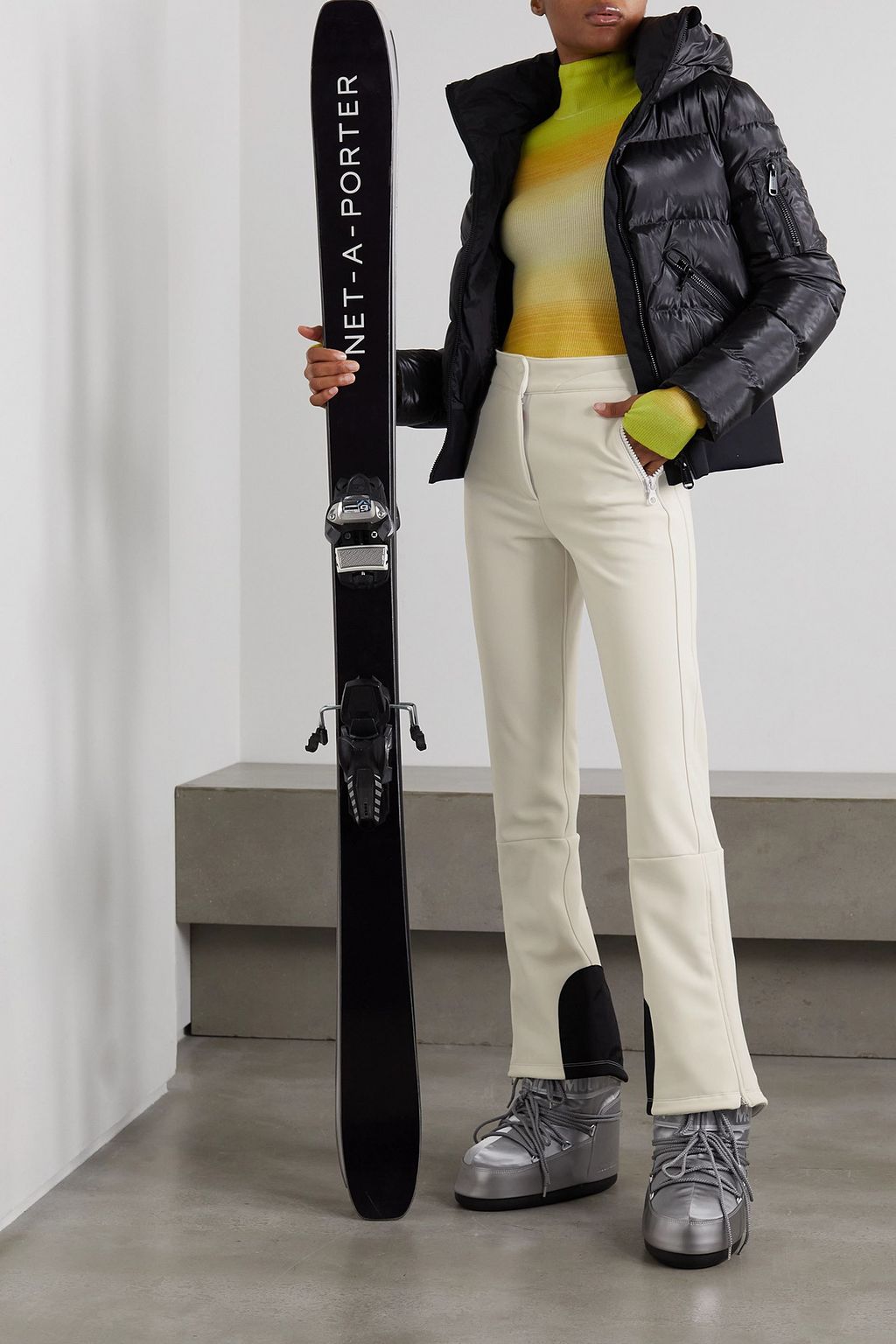 CORDOVA Bormio stretch tech-jersey ski pants