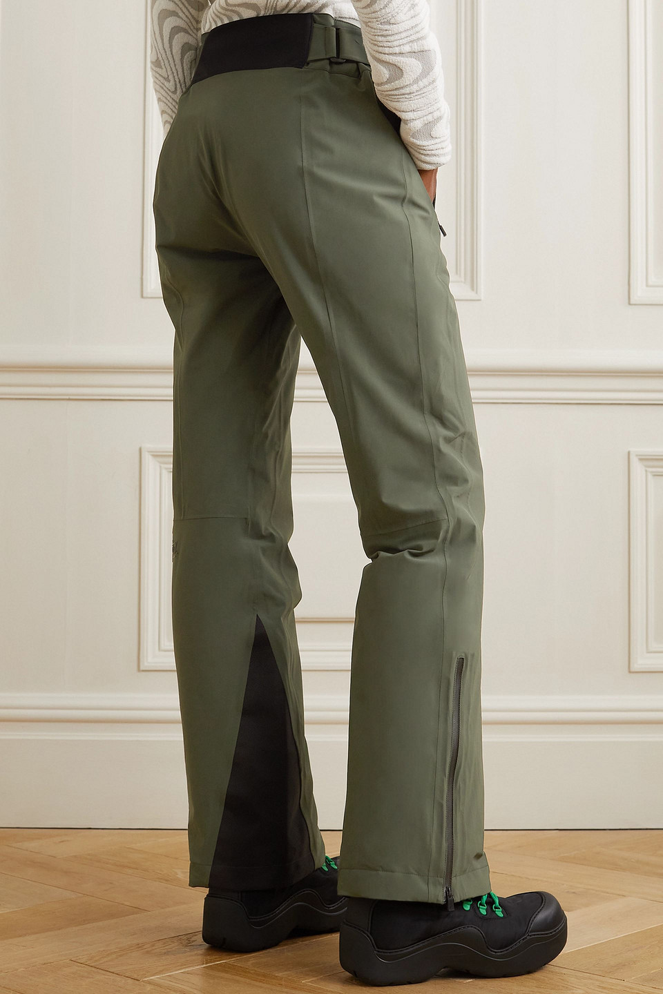 Aztech Mountain Team Aztech Ski Pants In Army Green