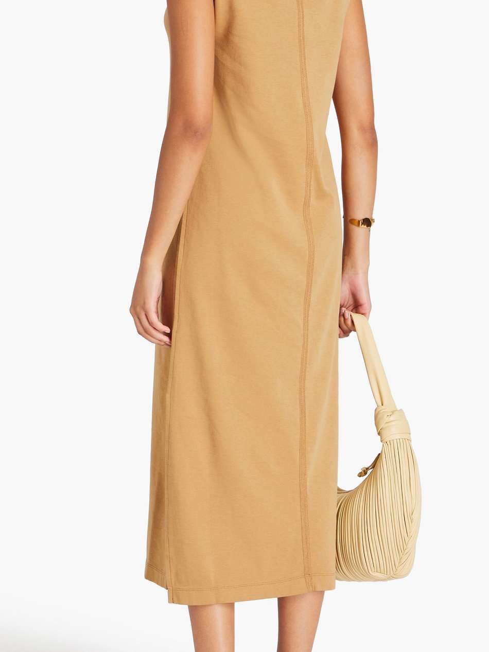 cotton-jersey midi dress