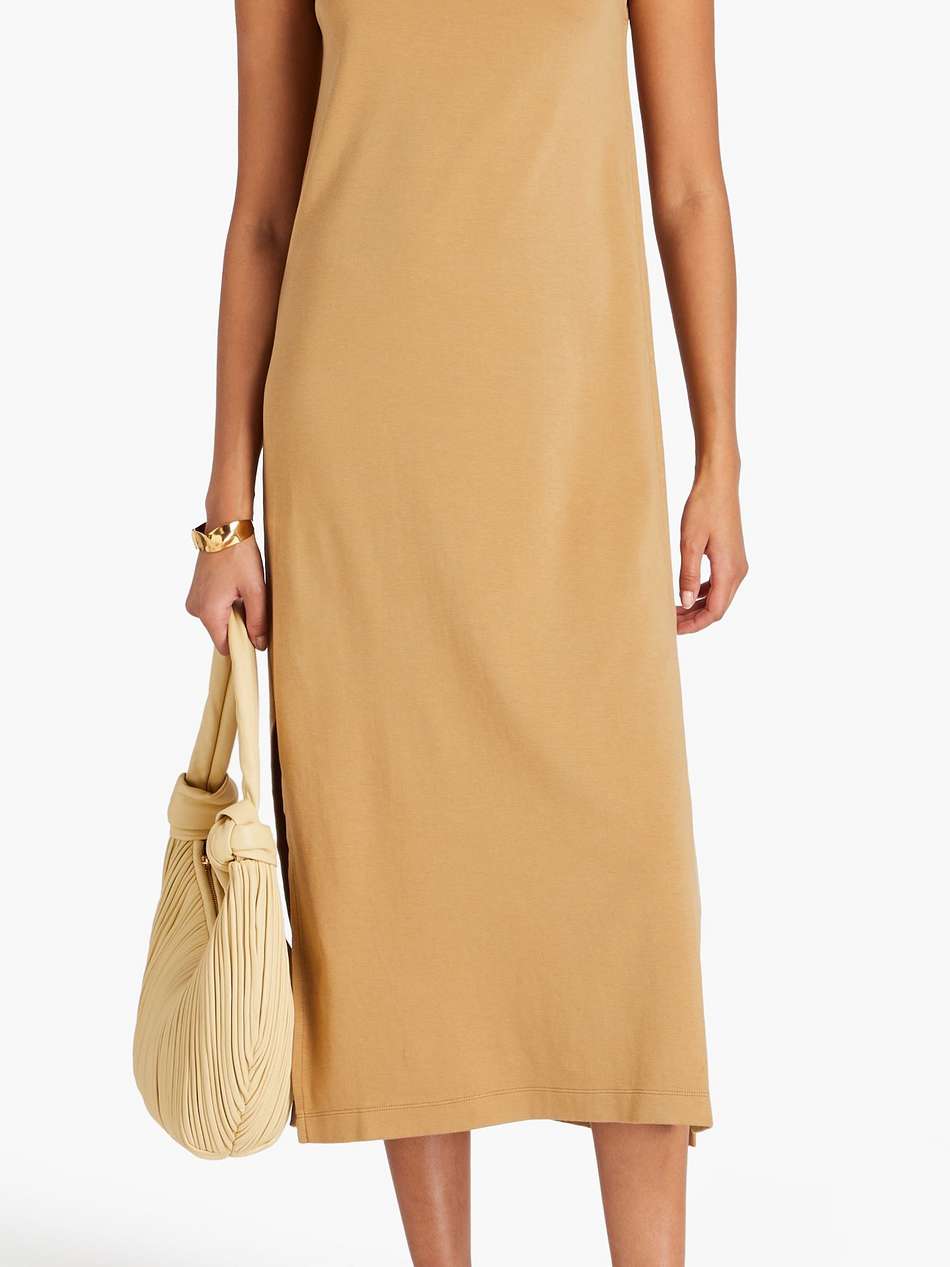 cotton-jersey midi dress