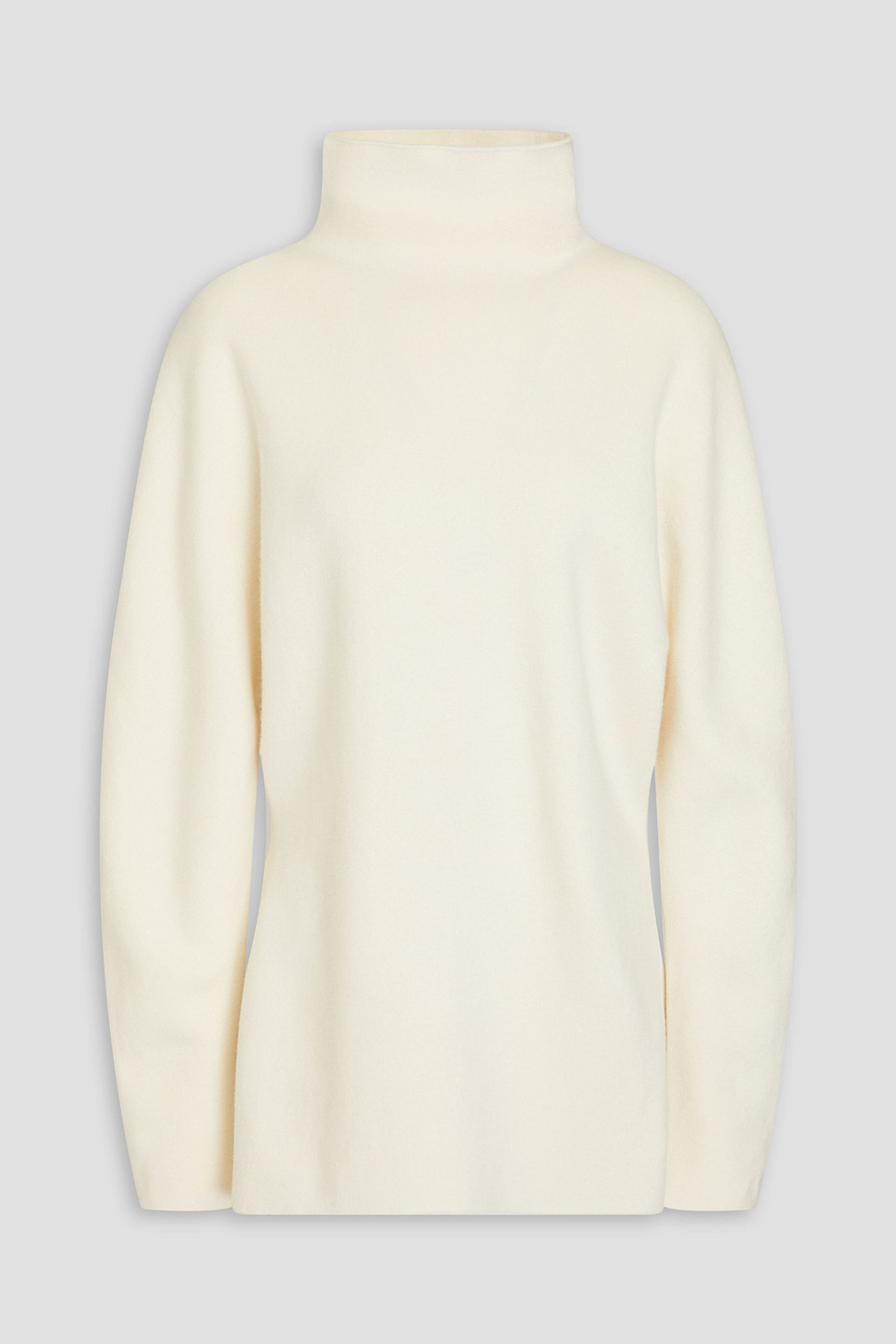 Another Tomorrow - Wool turtleneck sweater - White - L