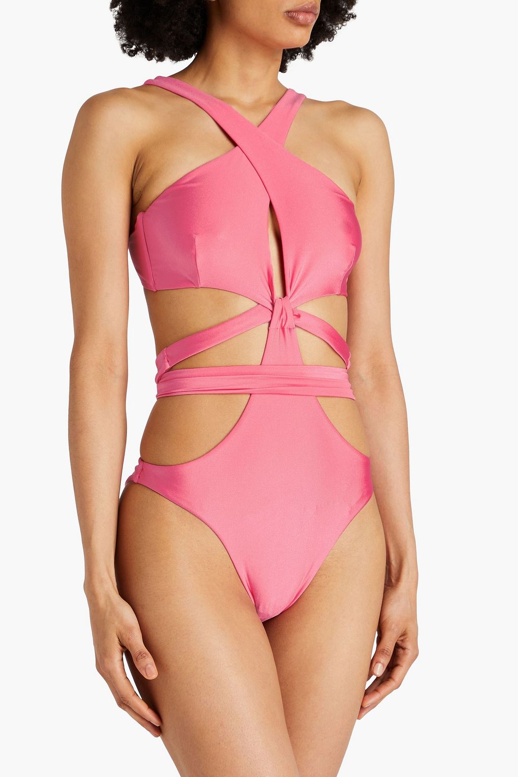 CULT GAIA Atiana cutout swimsuit