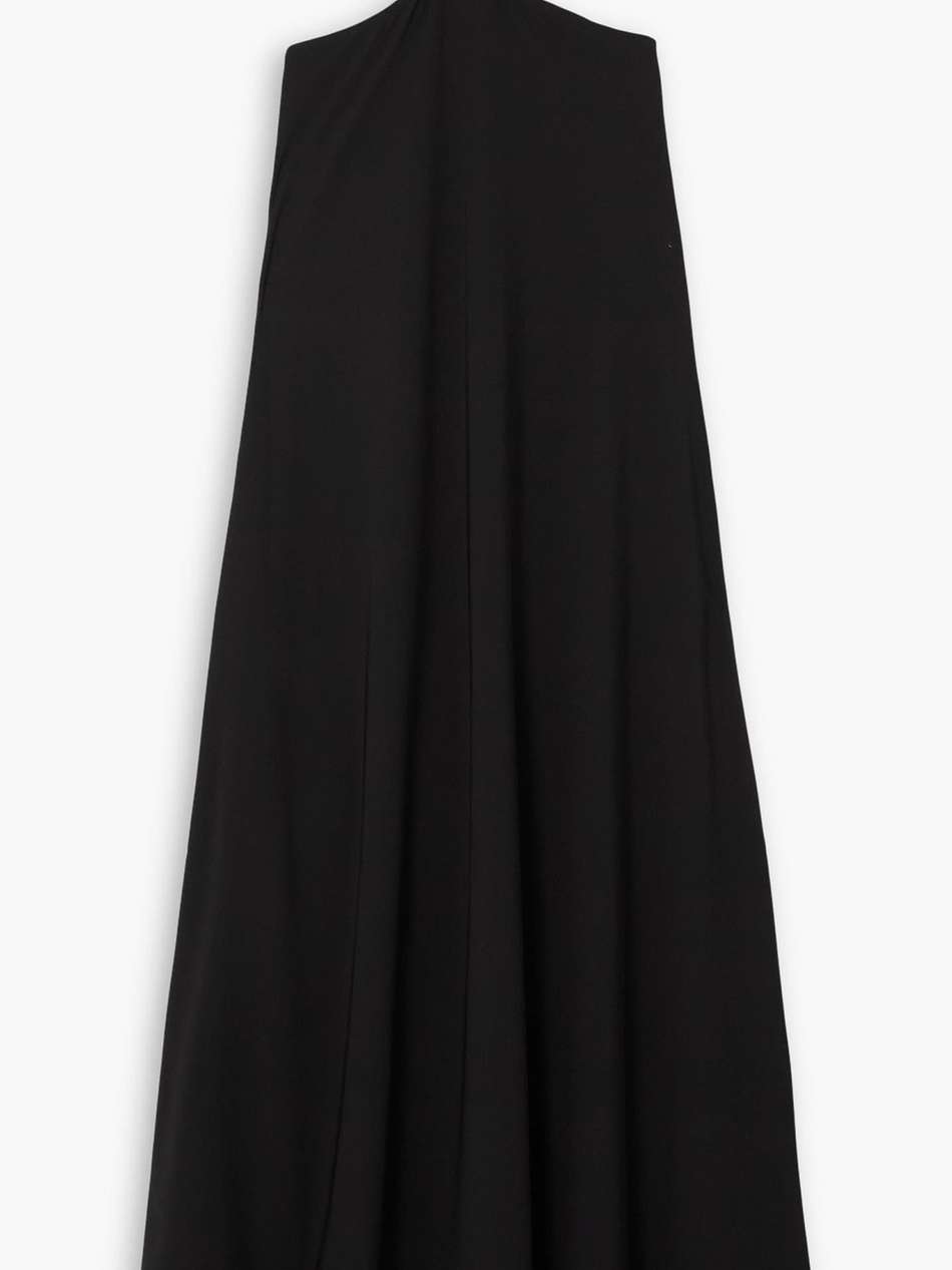 miley strapless embellished cutout stretch-jersey maxi dress