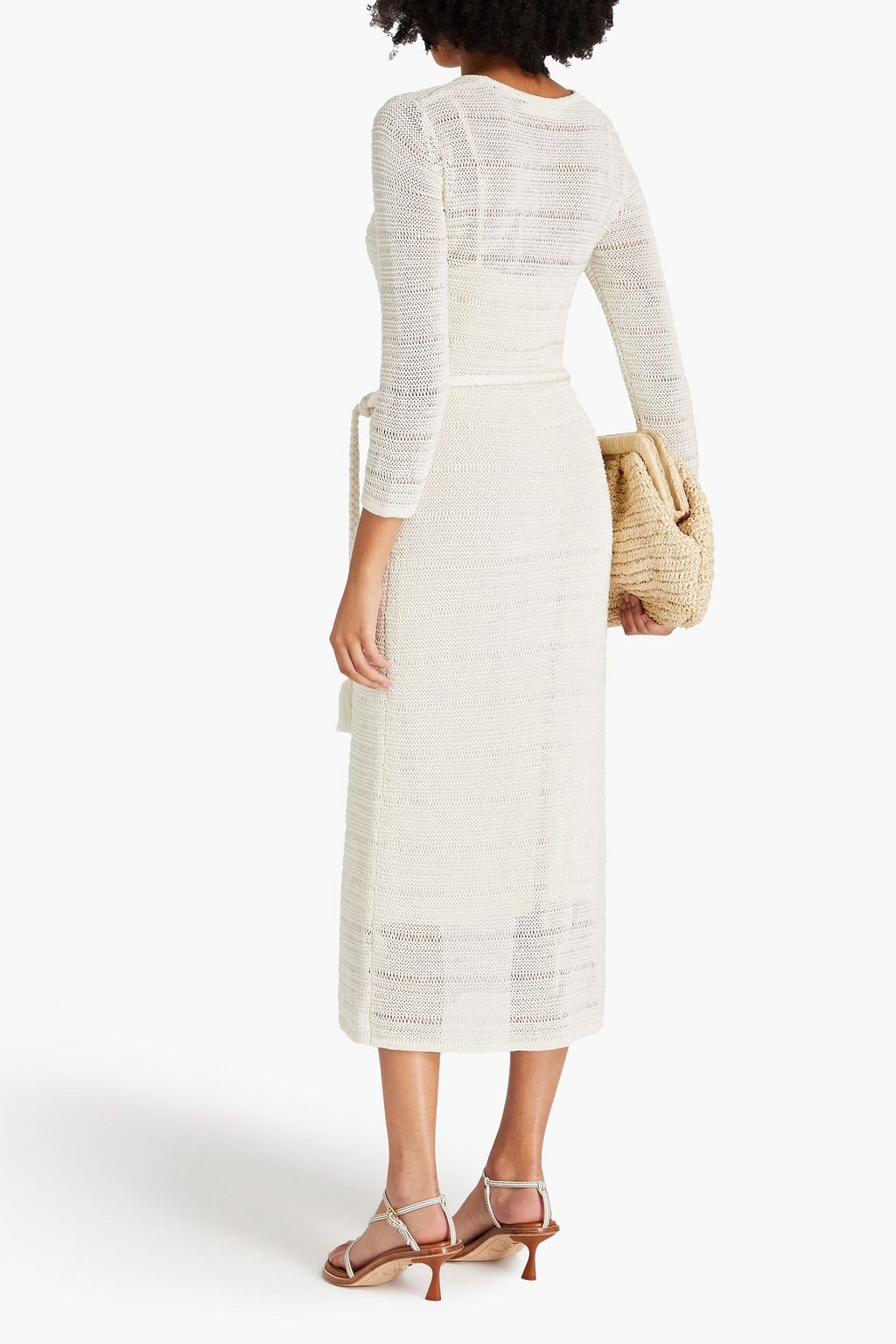 ZIMMERMANN Knitted midi dress