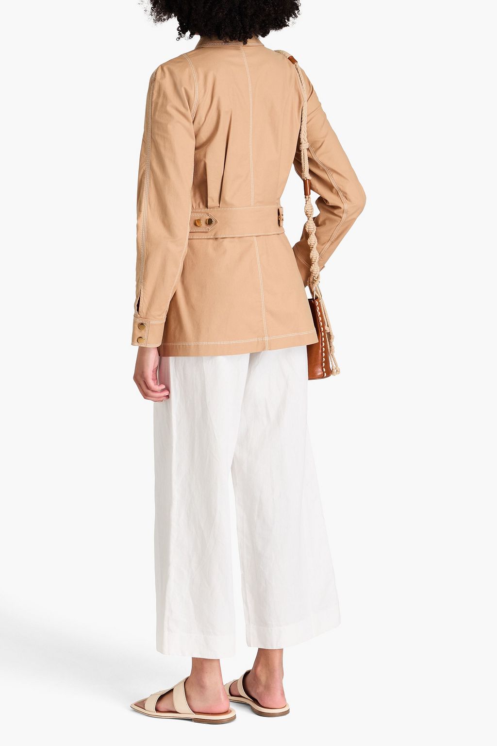 VERONICA BEARD Keswick cotton-blend twill jacket