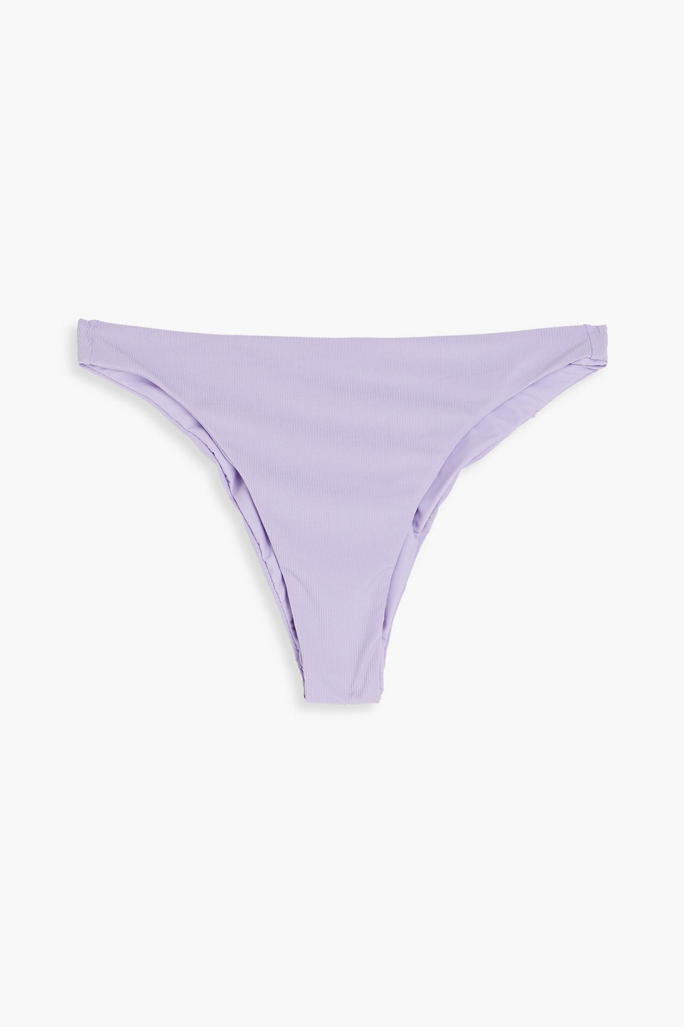 Abysse Faye Ribbed Bikini Briefs In Lavendelfarben