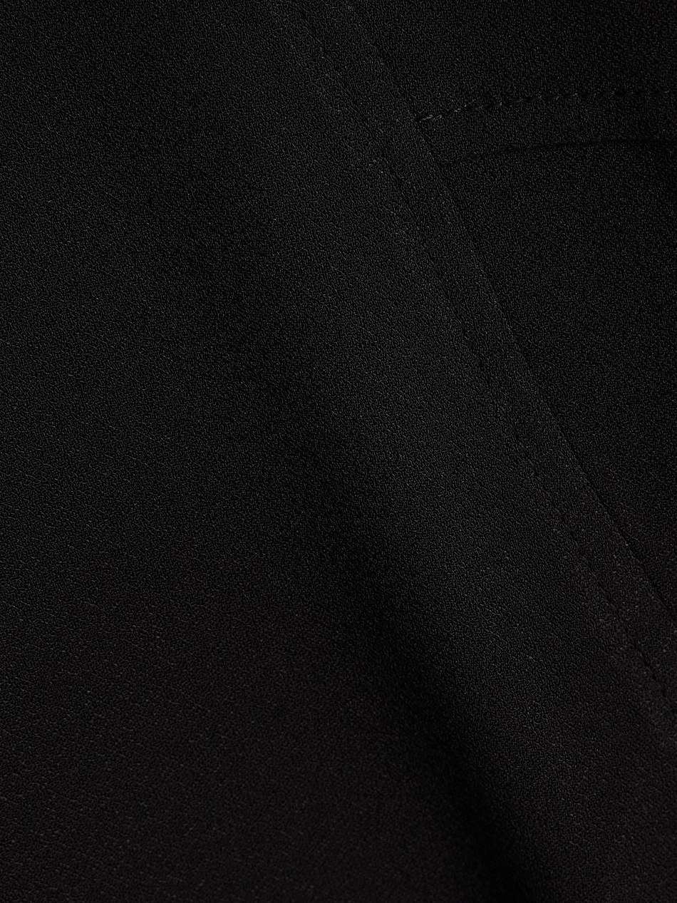 crepe midi dress