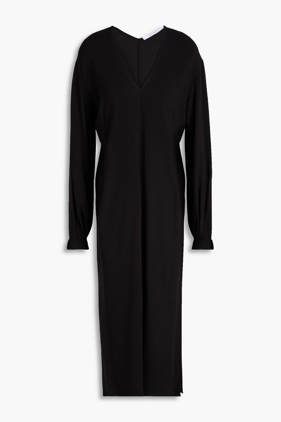 Crepe midi dress