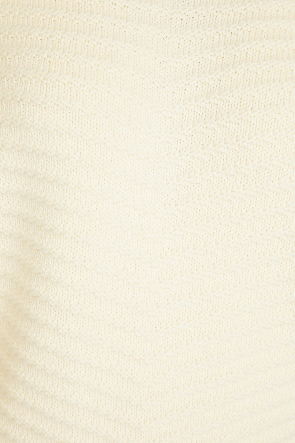 Shop Another Tomorrow Ribbed Wool Sweater In Cream