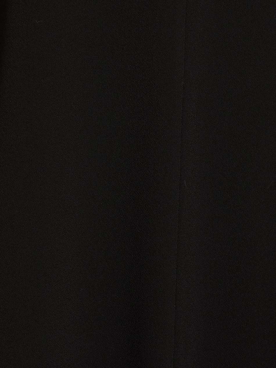 crepe midi dress
