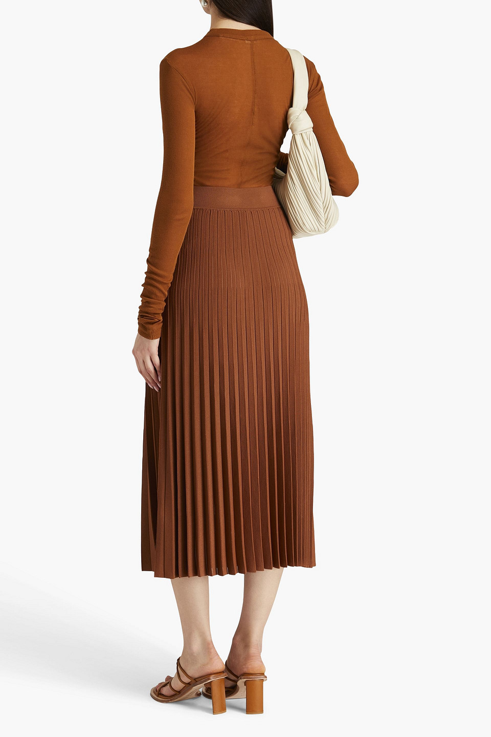 Bite Studios Cotton-jersey Top In Tan