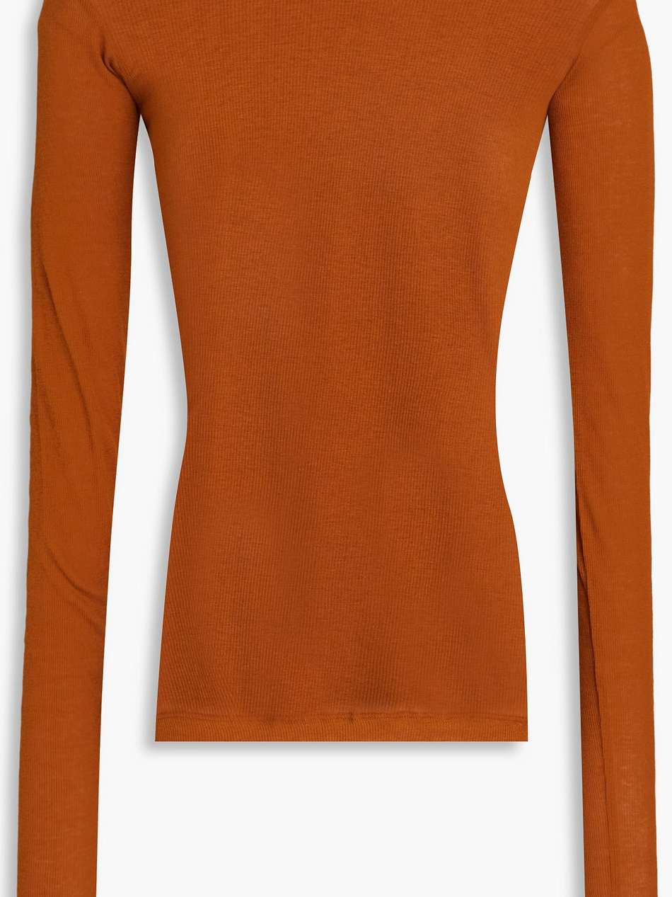 cotton-jersey top
