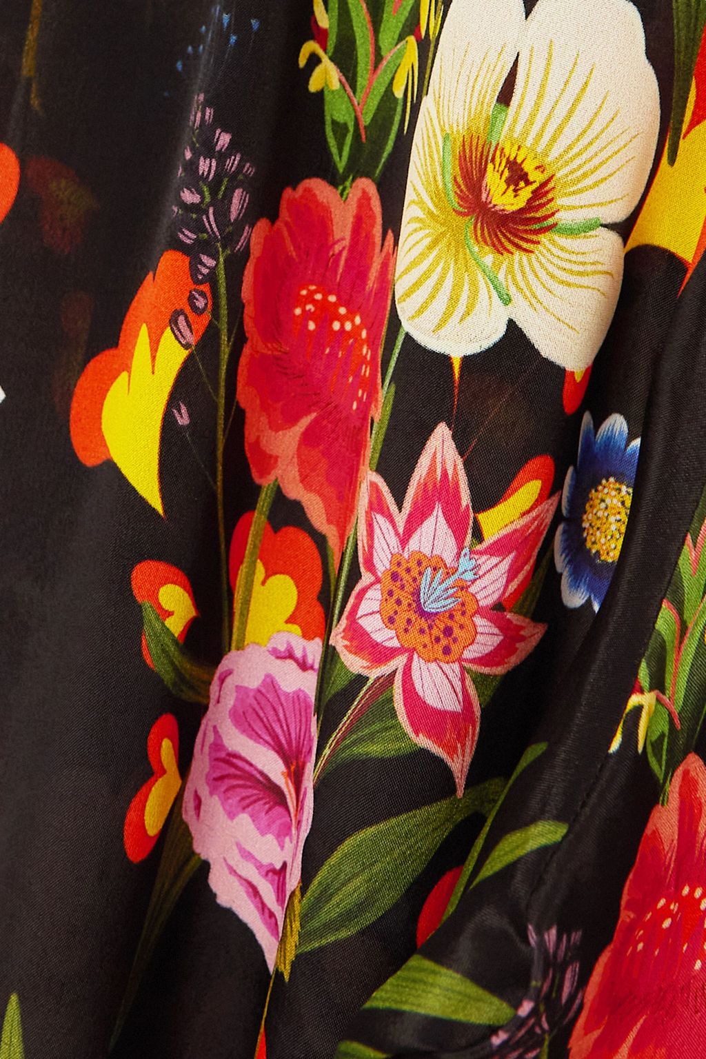 BORGO DE NOR Halia floral-print crepe wide-leg pants