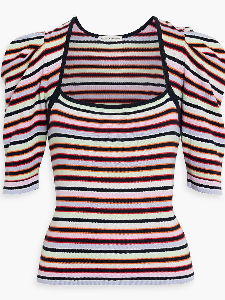 striped cotton top