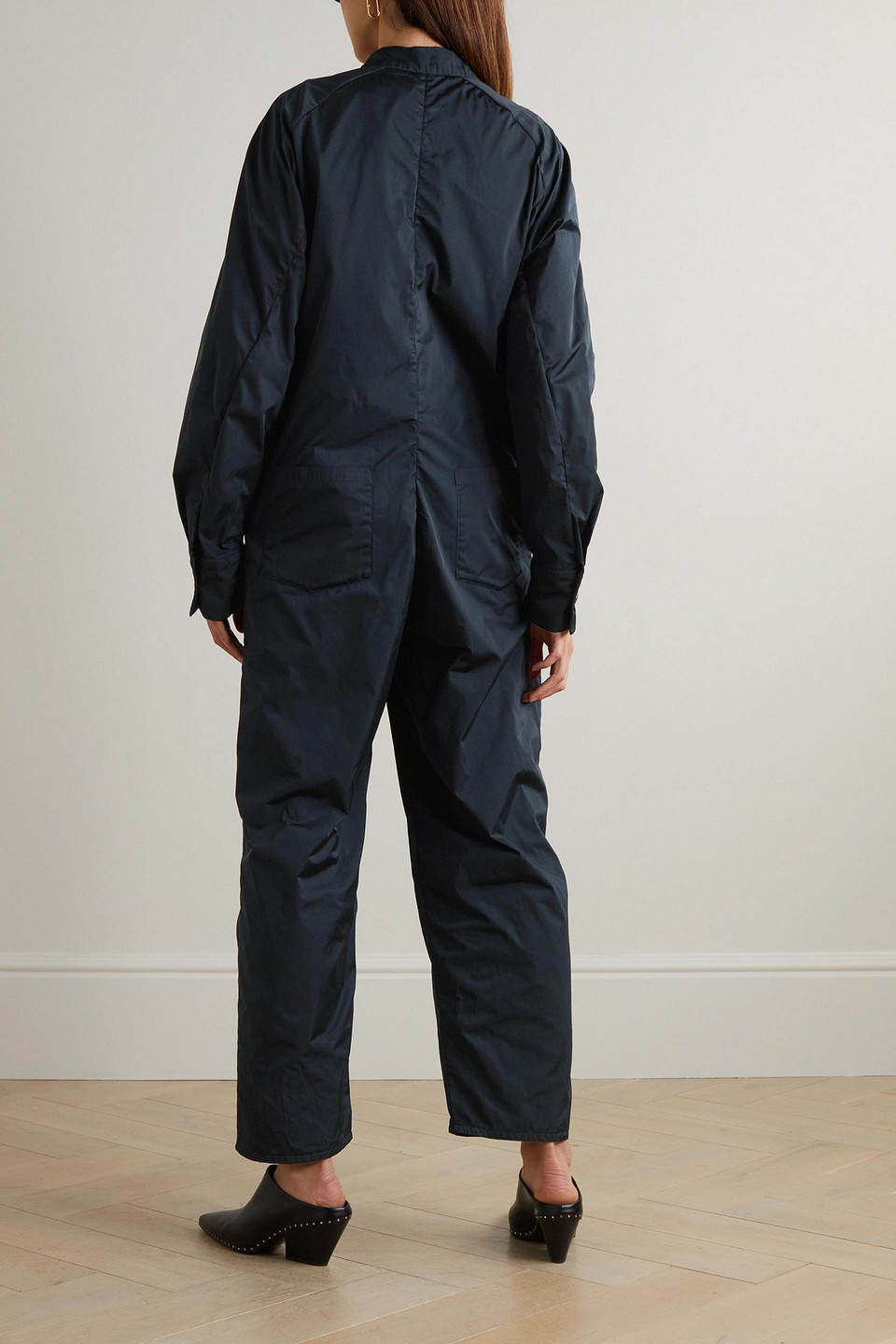 KASSL EDITIONS TAFFETA JUMPSUIT 