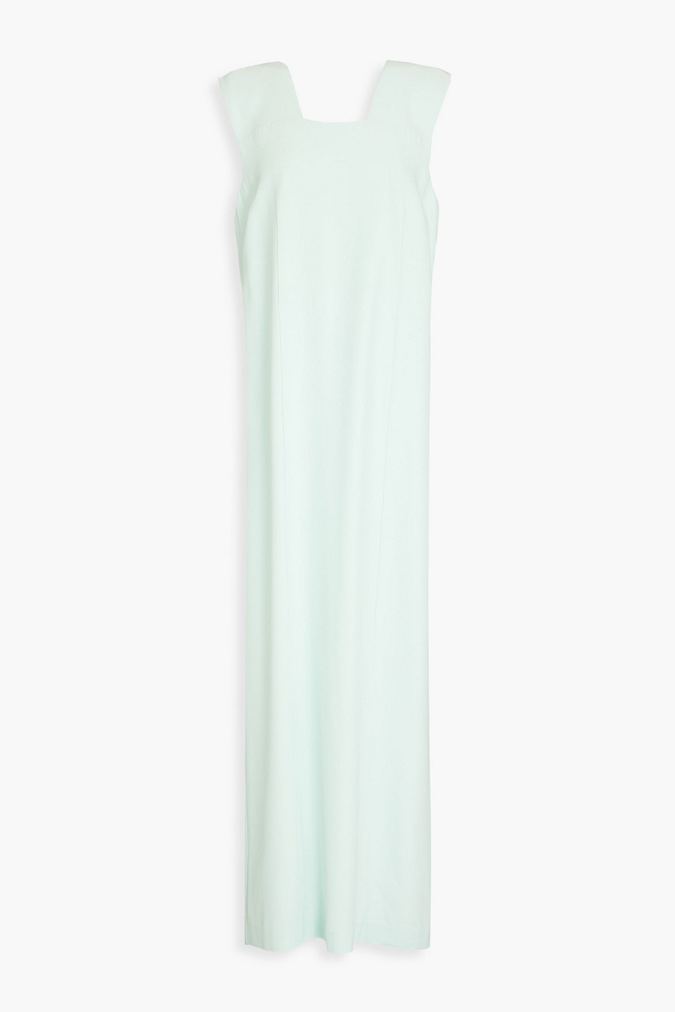 Bite Studios Pleated Sleeveless Maxi Dress In Mint