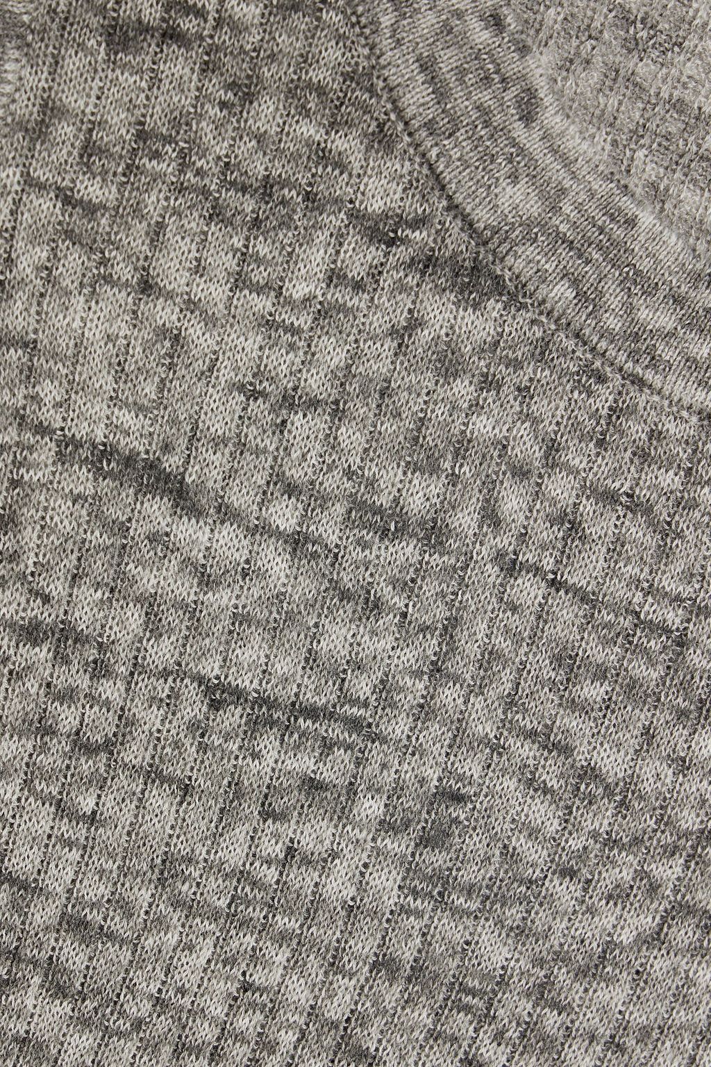COTTON BY AUTUMN CASHMERE Ribbed cotton top