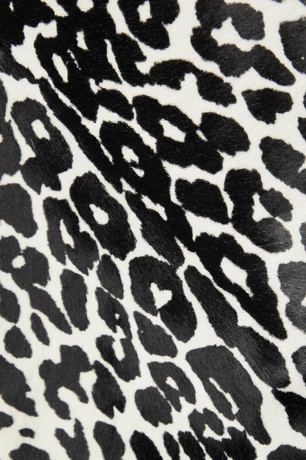 MICHAEL KORS COLLECTION Leopard-print calf hair mini skirt