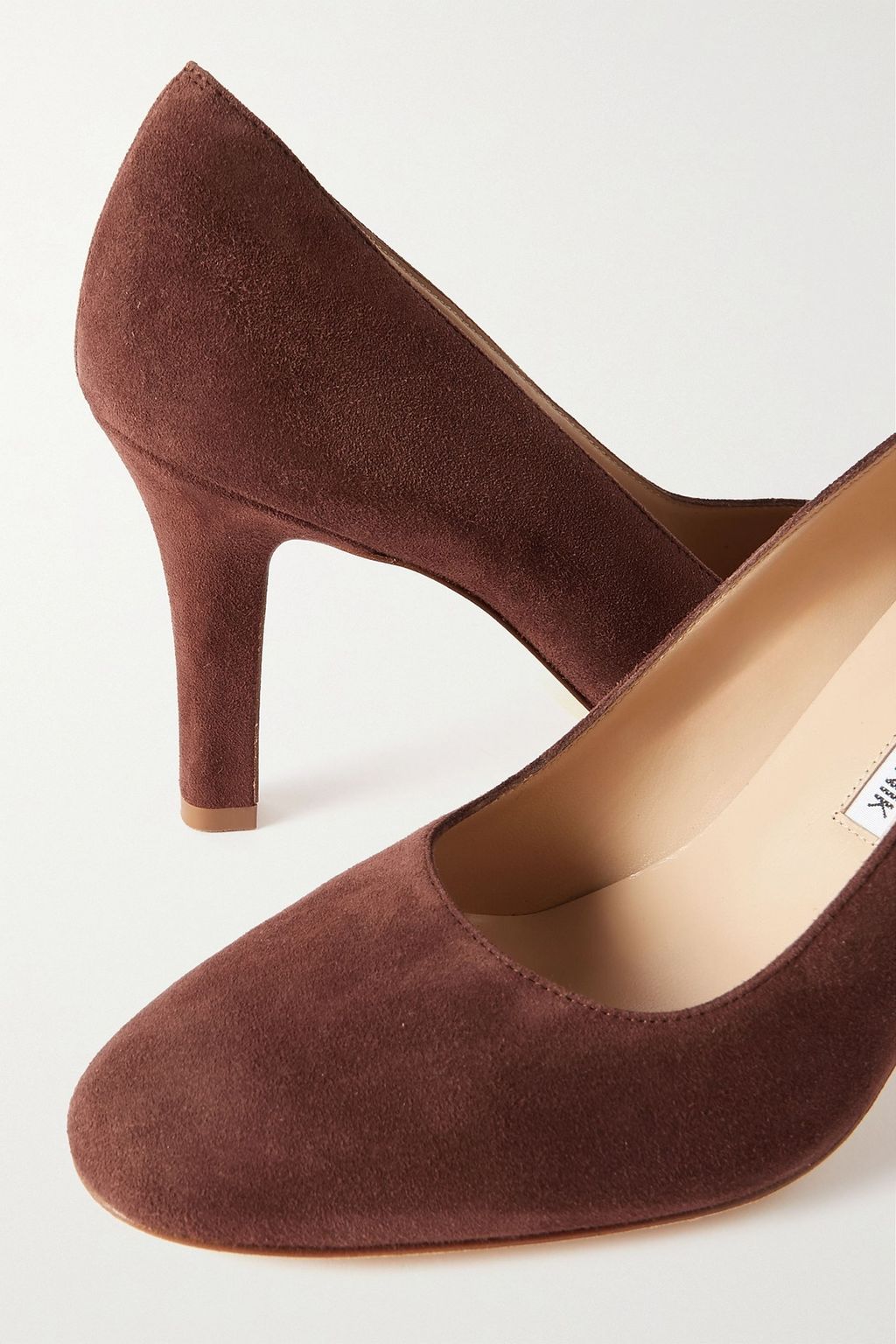 MANOLO BLAHNIK Verin 90 suede pumps