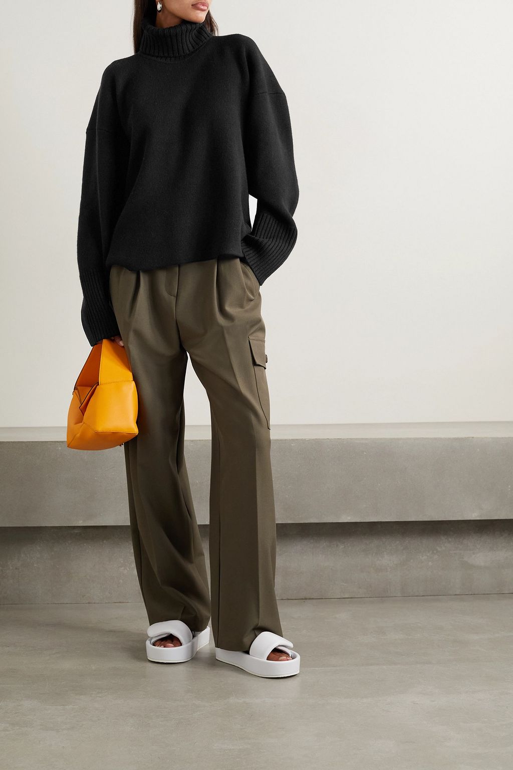 PROENZA SCHOULER カシミヤ混 タートルネックセーター