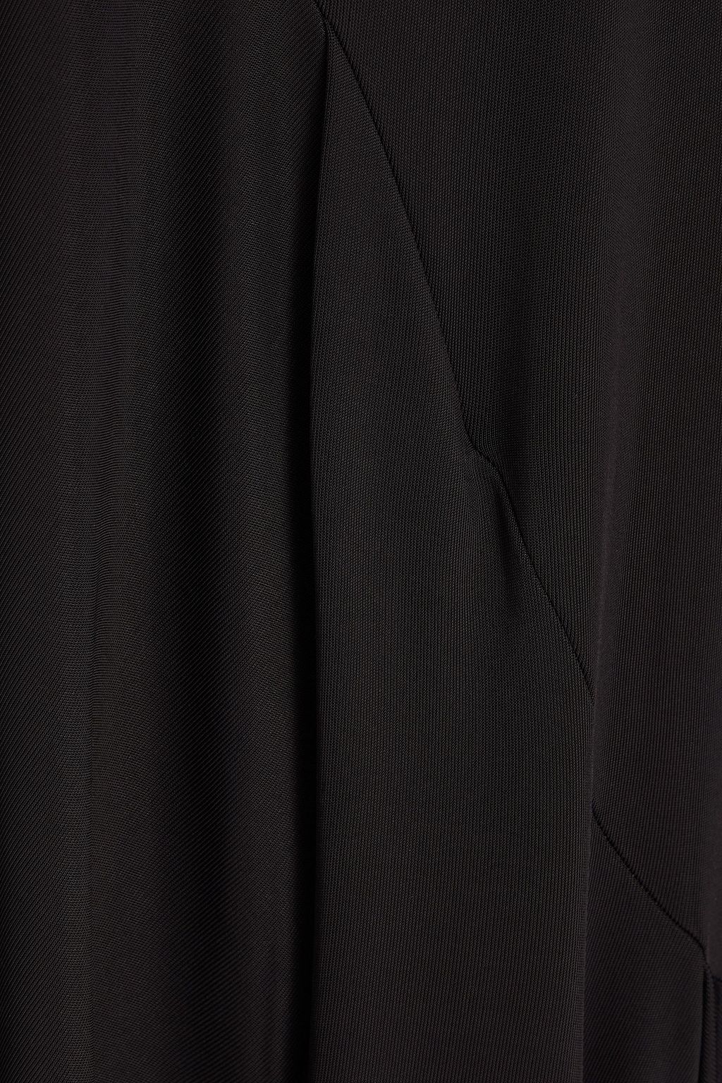 BITE STUDIOS فستان متوسط الطول من الجيرسيه مزين بكسرات