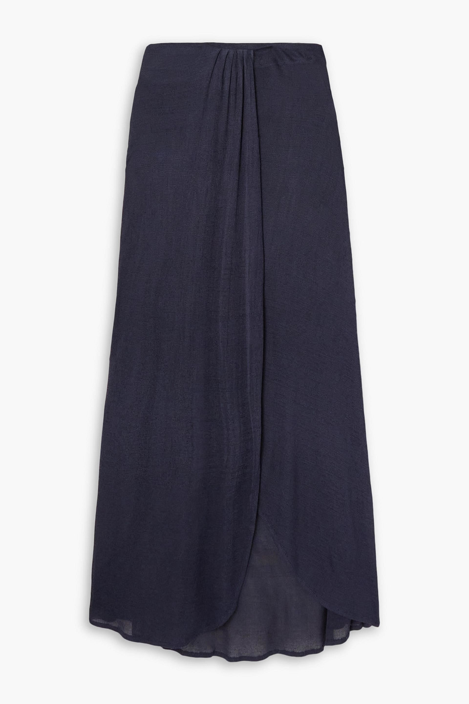 Savannah Morrow Birdie Bamboo Maxi Skirt In Navy