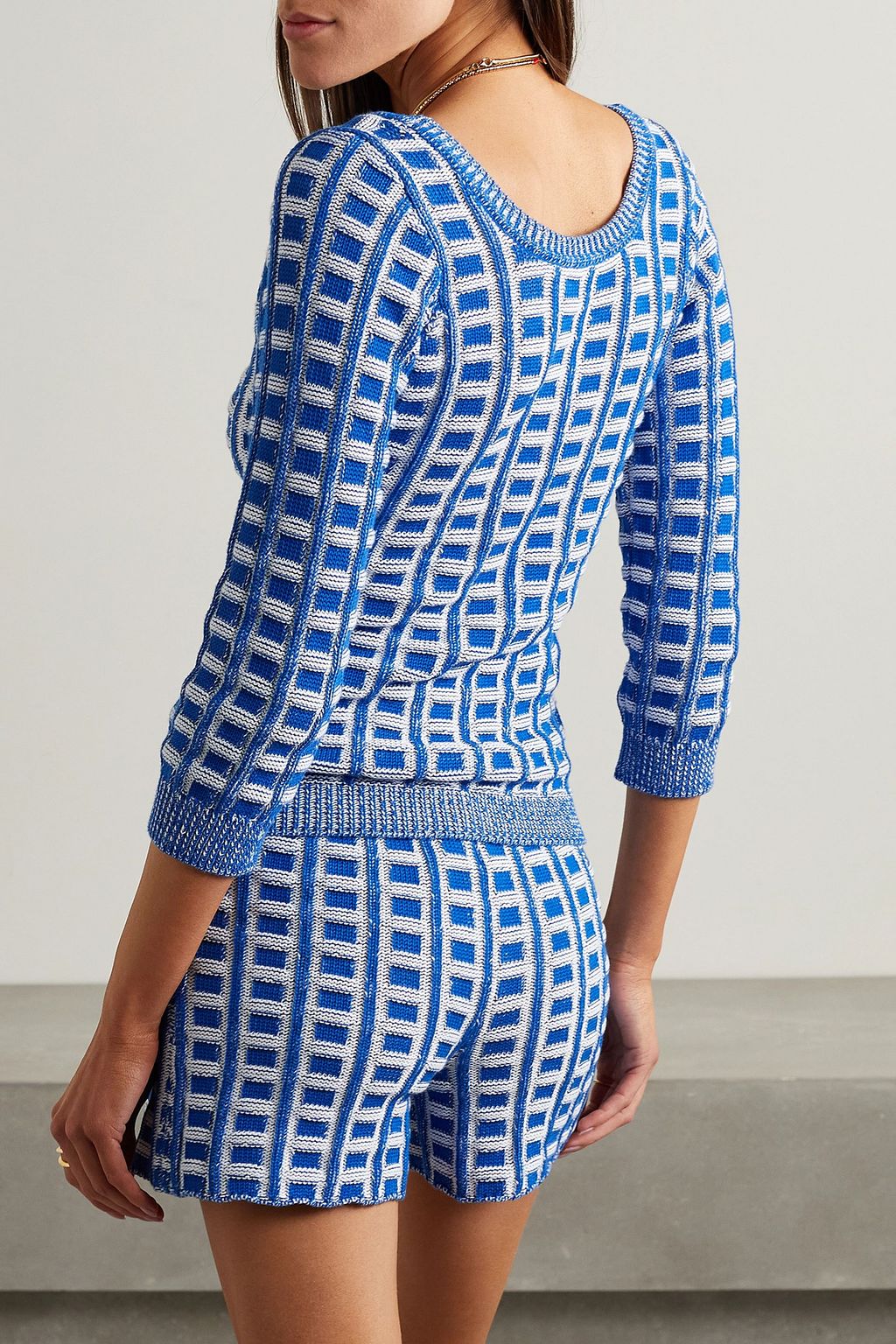 MARNI Cotton-jacquard sweater