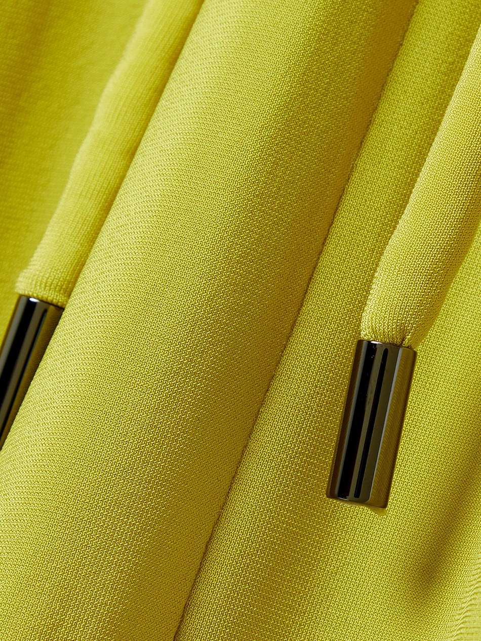stretch-jersey gown