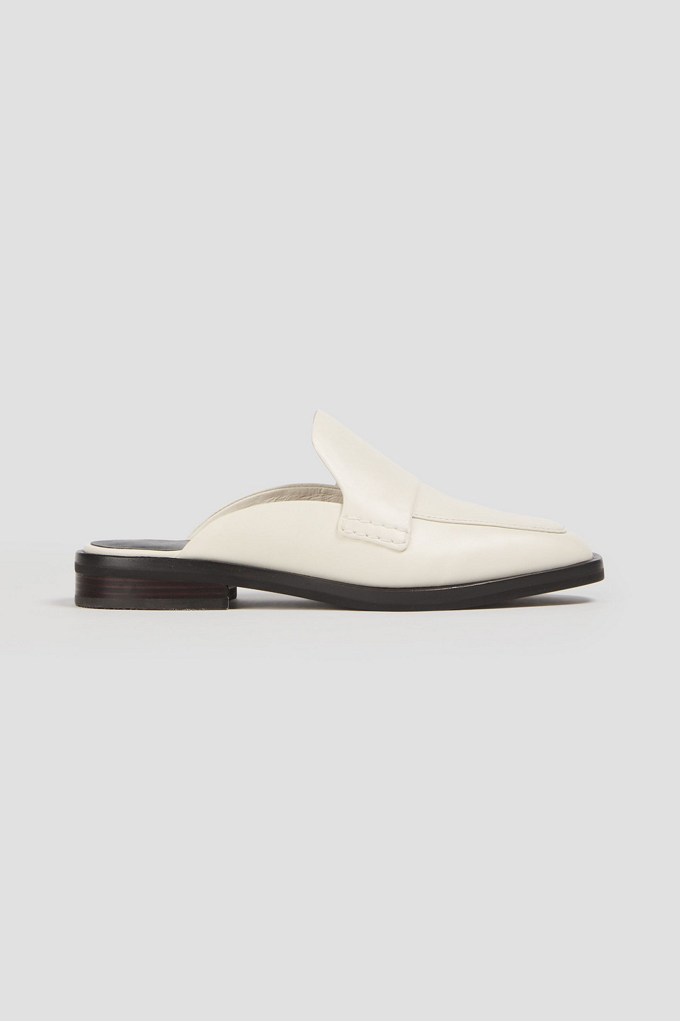3.1 Phillip Lim - Alexa leather slippers - White - EU 35.5